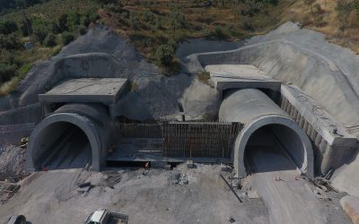 Visita a terreno de los alumnos de seminario de túneles y rocas