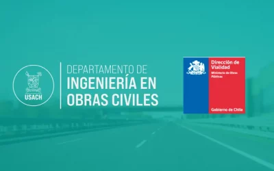 Departamento de Ingeniería en Obras Civiles firma convenio con Dirección de Vialidad del Ministerio de Obras Públicas