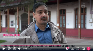 Chilevisión Noticias | Línea 6: ¿Por qué se acumula agua en la Estación Bío Bío del Metro?