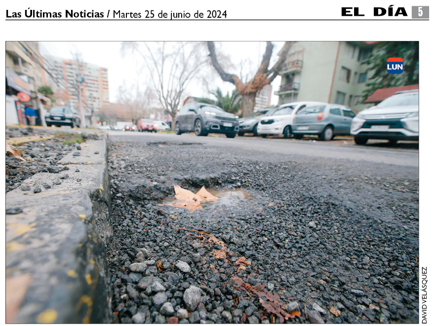 Las Últimas Noticias | Ingenieros explican el problema de los hoyos en el Gran Santiago