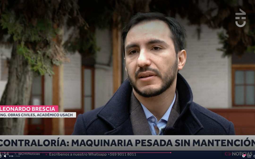 CHV Noticias | Contraloría: Maquinaria pesada sin mantención