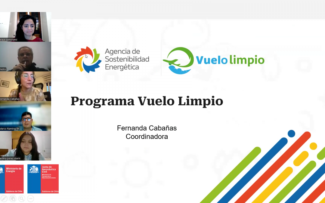 Webinar del Diplomado en Infraestructura Aeroportuaria presentó iniciativas de descarbonización en el sector aéreo