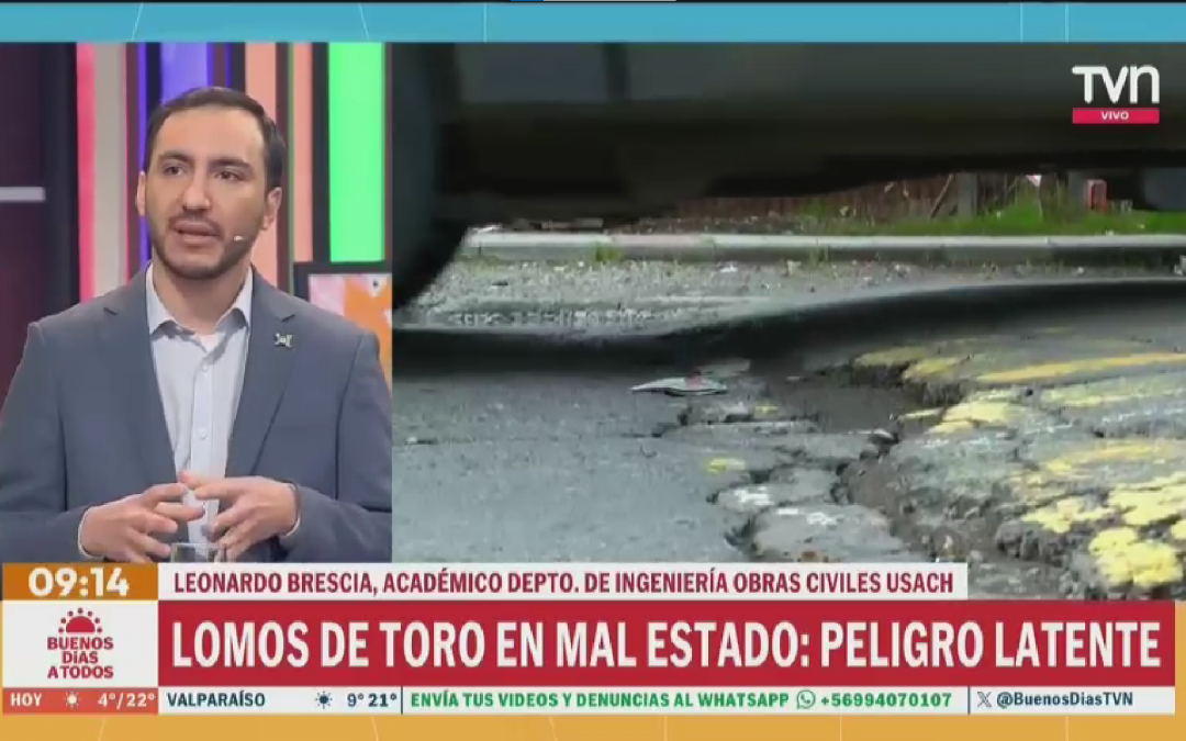 TVN Buenos días a todos | Denuncian lomos de toro en mal estado