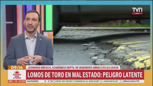 TVN Buenos días a todos | Denuncian lomos de toro en mal estado