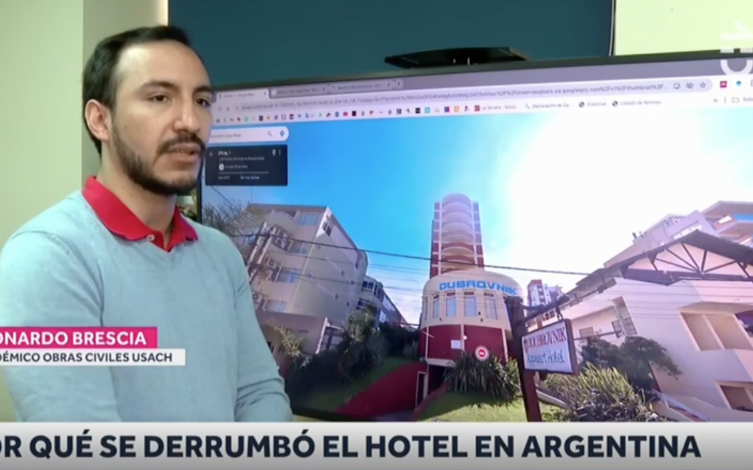 CHV | ¿Por qué se derrumbó hotel en Argentina?