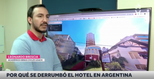 CHV | ¿Por qué se derrumbó hotel en Argentina?