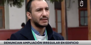 Canal CHV | Denuncian ampliación irregular en edificio