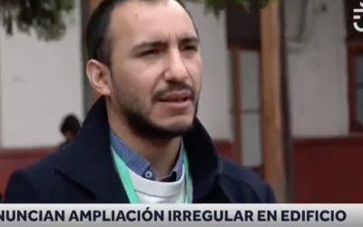Canal CHV | Denuncian ampliación irregular en edificio