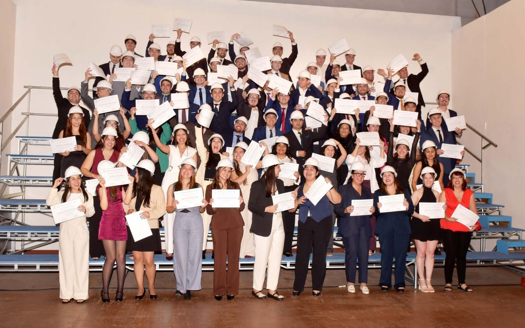 Con emotivo homenaje y reconocimientos, el Departamento de Ingeniería en Obras Civiles titula a su generación 2024