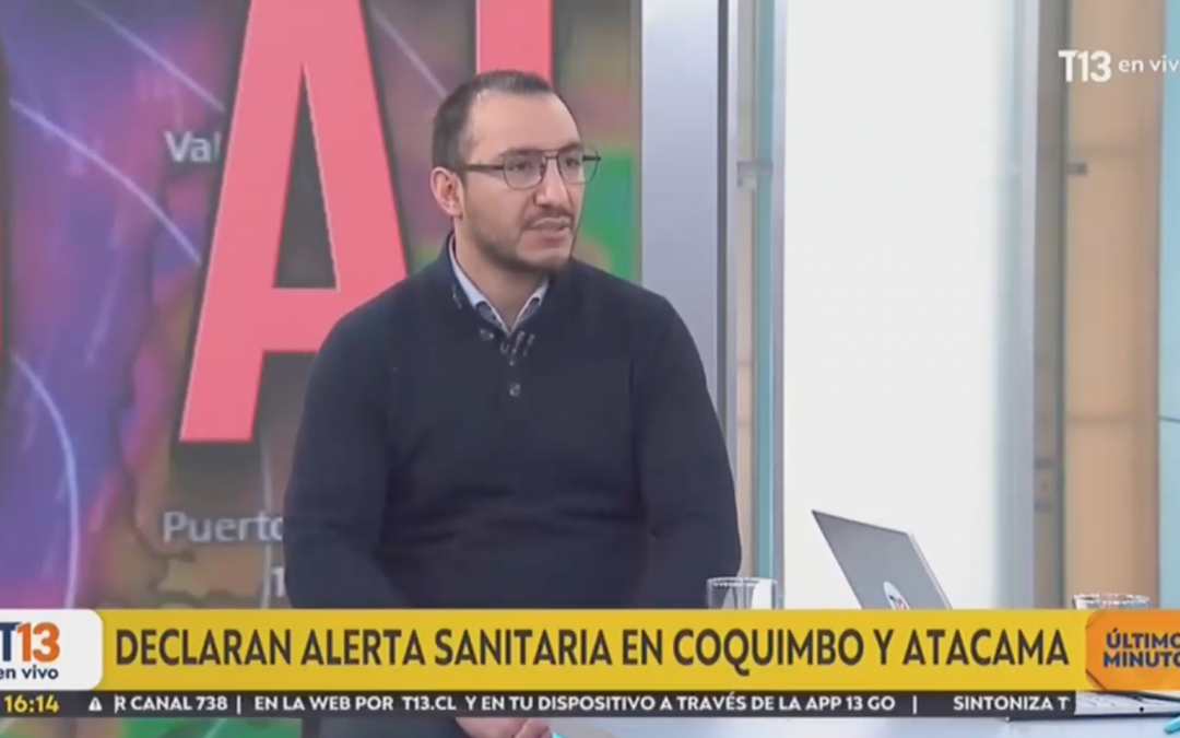 Declaran alerta sanitaria en Coquimbo y Atacama. Habla: Leonardo Brescia, Ingeniero en obras Civiles Usach