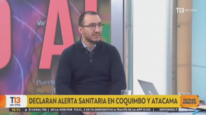 Declaran alerta sanitaria en Coquimbo y Atacama. Habla: Leonardo Brescia, Ingeniero en obras Civiles Usach